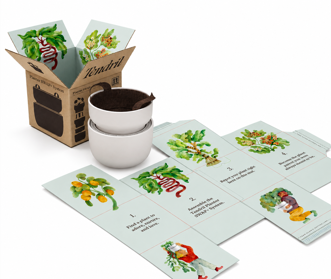 The Tendril Planter SWAP System unboxed